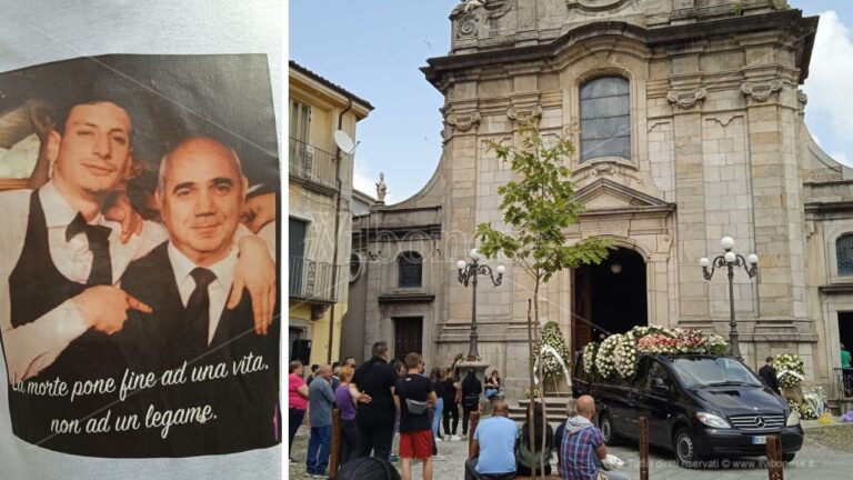 A Serra i funerali di Bruno Vavalà e Nicola Callà, morti in un incidente sulla Trasversale