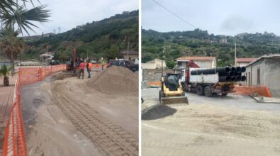 Nicotera Marina, al via i lavori per la nuova rete di raccolta acque bianche sul lungomare