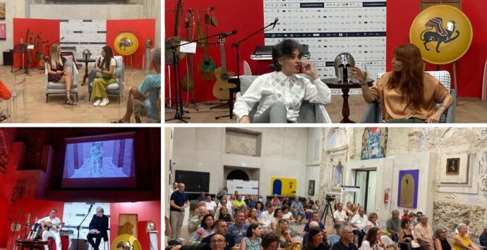 Gli attori Conageli e Insardà protagonisti della seconda giornata del Tropea film festival