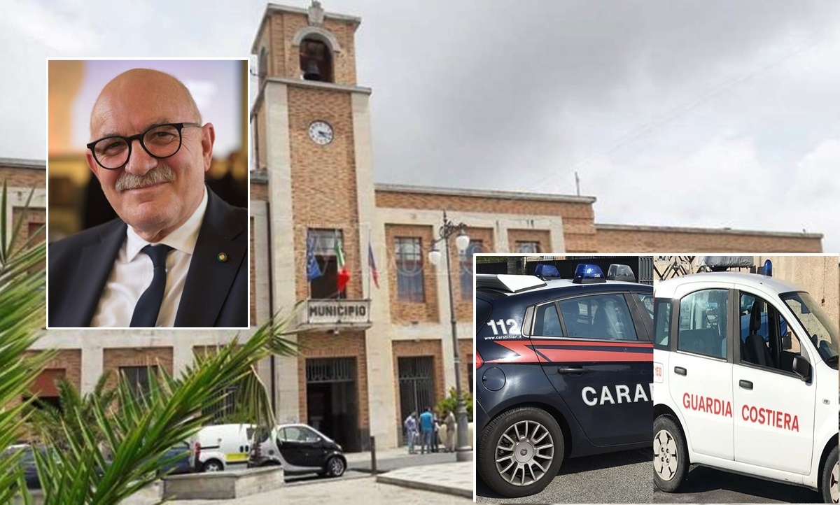 carabinieri e Guardia costiera al Comune di Vibo per ascoltare sindaco e dirigenti