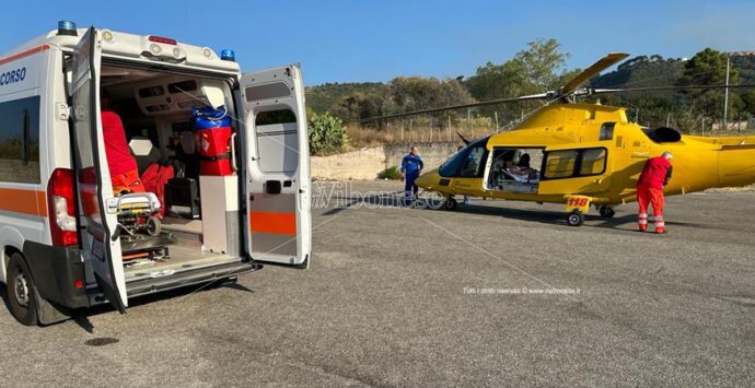 Si ferisce con l’elica della barca al porto di Tropea, trasferito in elisoccorso