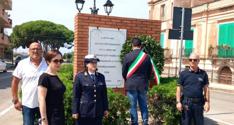 Parghelia, il Comune ricorda e omaggia le vittime del terremoto del 1905