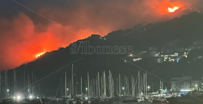 Incendi a Vibo, Mileto e Ionadi, le fiamme minacciano diverse abitazioni – Foto/Video