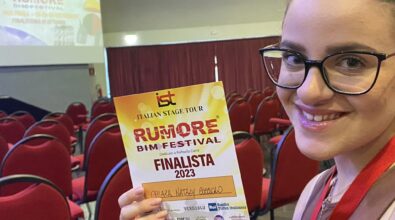 “Rumore Bim Festival”, apprezzamento per la vibonese Chiara Cocciolo al contest nazionale