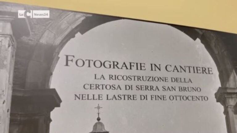 “Fotografie in cantiere”, mostra sulla Certosa di Serra San Bruno dopo il terremoto – Video