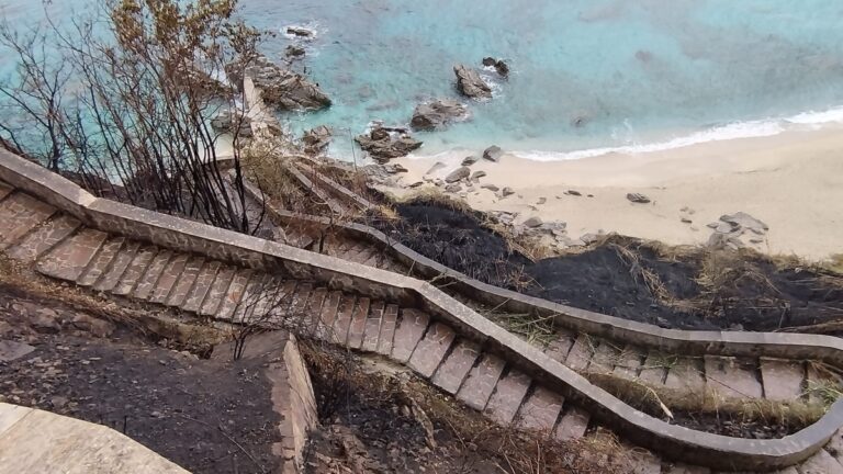 Parghelia, chiuso con ordinanza l’accesso spiaggia di Michelino