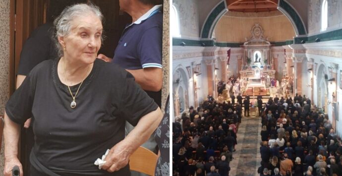 A San Calogero l’ultimo saluto a Maria Maccarone, la “miracolata da santa Paola Frassinetti” – Foto