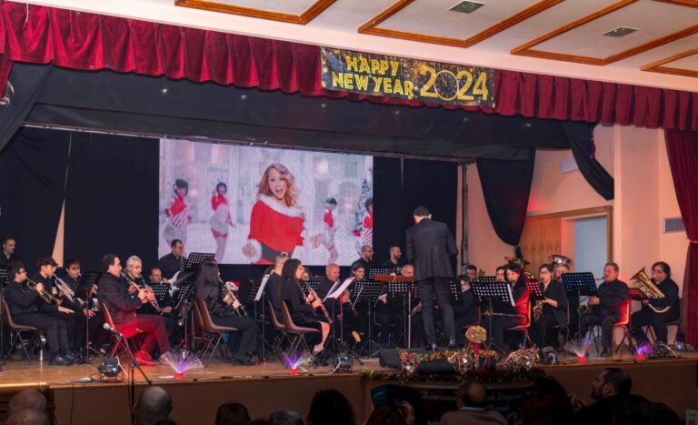 Filadelfia, grande partecipazione per il concerto di Capodanno con l’Orchestra di Fiati