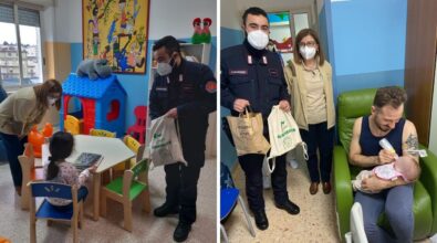 Speranza e natura nel reparto di Pediatria dell’ospedale di Vibo con i carabinieri forestali