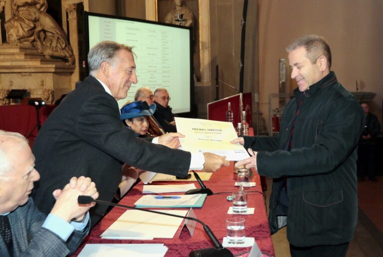 Al vibonese Antonio Di Carlo il “Premio Firenze di Letteratura”