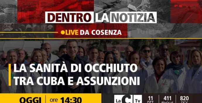 Dentro la notizia: la sanità in Calabria, medici cubani e assunzioni negli ospedali