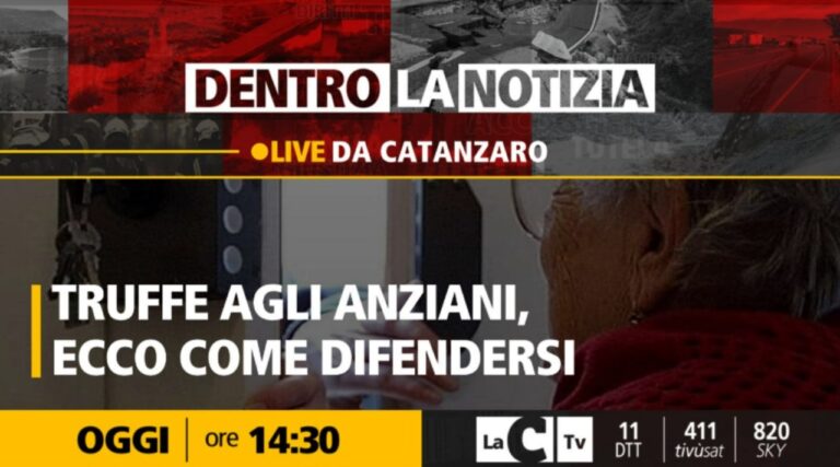 Dentro la Notizia, anziani nel mirino dei truffatori: i carabinieri spiegano come difendersi