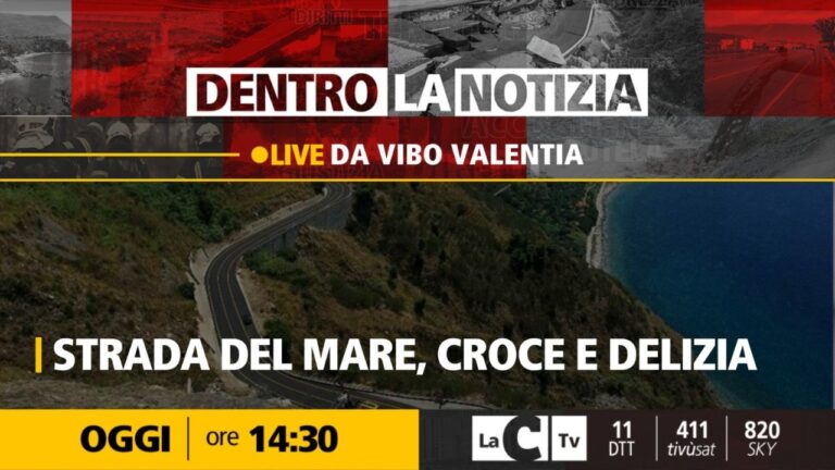 Vibo, l’incompiuta “Strada del Mare” e i rischi per la viabilità: il punto a Dentro la Notizia