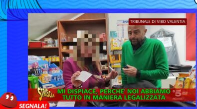 Fotocopie e snack senza scontrino, Striscia la notizia fa tappa al Tribunale di Vibo