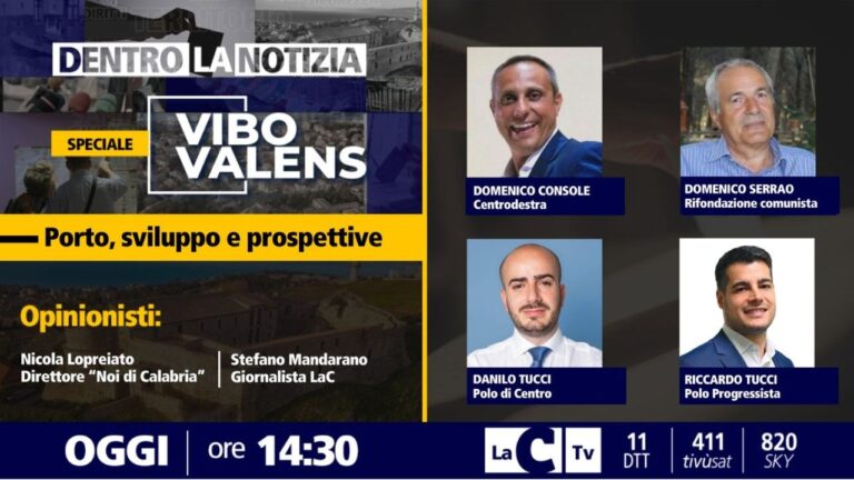 Focus elezioni comunali, su LaC Tv la prima puntata dello speciale Vibo Valens