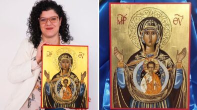 L’artista di Ricadi Michela Ferrara si aggiudica il secondo posto al concorso nazionale di iconografia bizantina