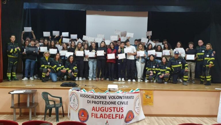 Terremoti e piani di emergenza, studenti protagonisti all’evento dell’Augustus Filadelfia