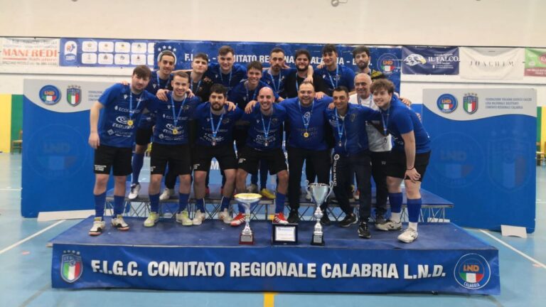 Calcio a 5, il Futsal Club Filadelfia vince la Coppa della Regione di Serie D