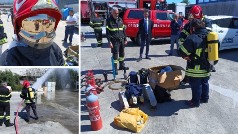 Al porto di Vibo Marina parte il nuovo servizio integrativo antincendio