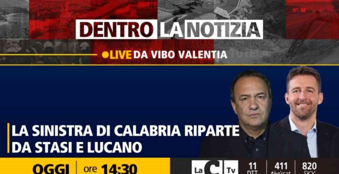 La vittoria di Stasi e Lucano e la ripartenza della sinistra in Calabria: focus a Dentro la notizia