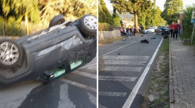 Incidente fra 3 auto a Serra San Bruno: due persone ferite in modo lieve