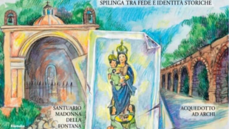 Una cartolina celebrativa tra fede e identità storiche per la Proloco di Spilinga che apre i battenti