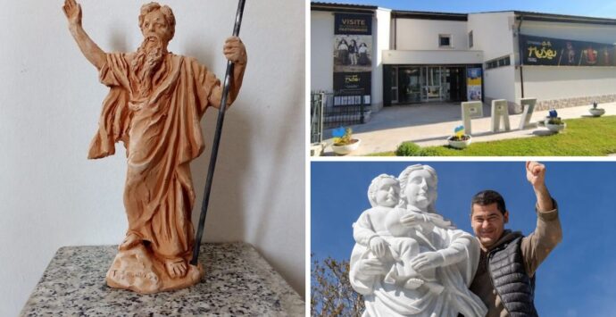 L’arte dello scultore vibonese Gaudioso in Portogallo, il suo “Mosè” in mostra a Fatima