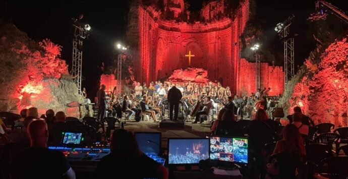 Omaggio a Maria Callas, il concerto realizzato nel Parco archeologico di Soriano approda in tv