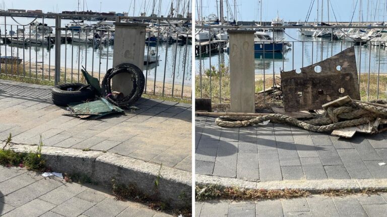 Vibo Marina, gli studenti ripuliscono le spiaggette nei pressi del lungomare ma parte dei rifiuti non vengono ritirati