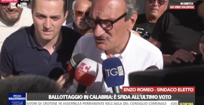 Romeo nuovo sindaco di Vibo: «Il campo largo ha funzionato, ora lavorerò per risollevare questa città» -Video