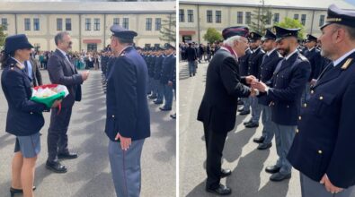 Vibo, alla Scuola di Polizia la consegna degli alamari ai quasi 200 agenti del 225° corso