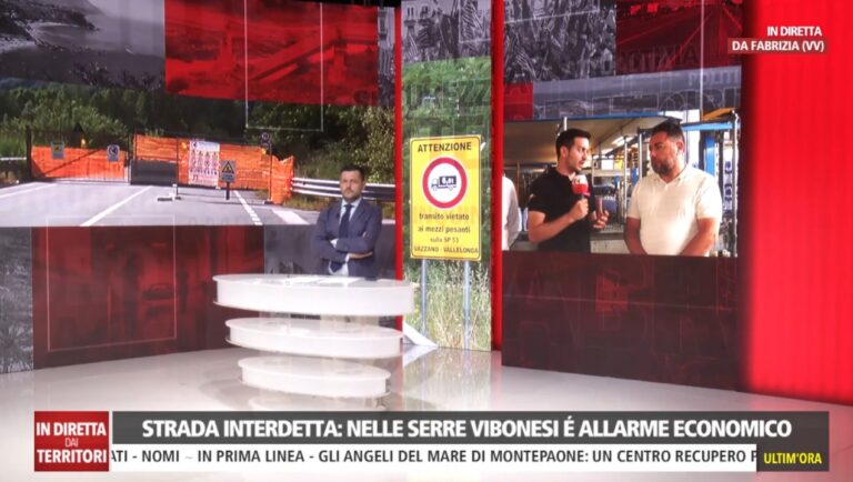 Strada vietata ai camion, aziende a rischio nel cuore delle Serre vibonesi: «Così non si può andare avanti» – Video