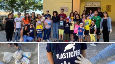 Zaccanopoli, successo per la passeggiata ecologica con la raccolta di rifiuti abbandonati