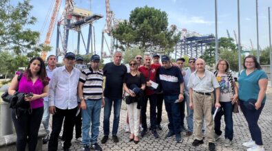 Limbadi, gli ospiti di Villa Arcobaleno in visita al porto di Gioia Tauro