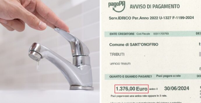 Bollette dell’acqua salate a Sant’Onofrio, l’ex consigliere Mattioli: «In alcuni casi costi quintuplicati»