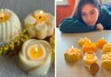 Le candele in cera d’api di Catia, studentessa di Serra che da un progetto scolastico ha creato una start up
