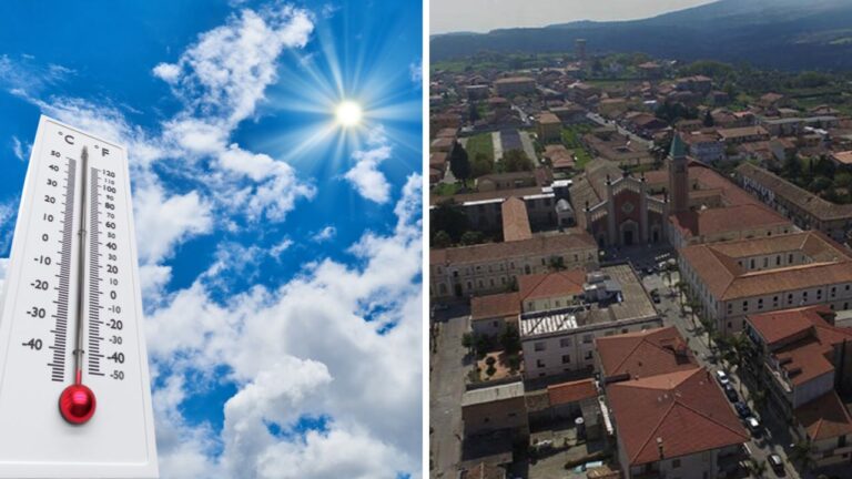 Meteo Vibonese, eccolo che torna: da oggi sempre più caldo, con picchi di 34 gradi a Mileto