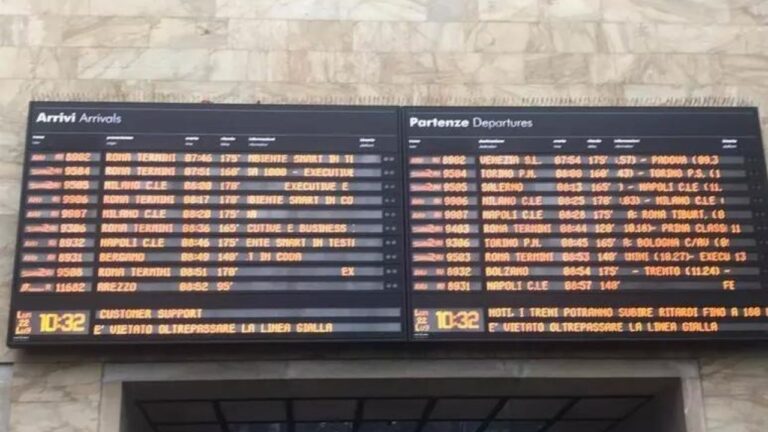 Treni, ancora una giornata da incubo per i collegamenti ad Alta Velocità diretti in Calabria