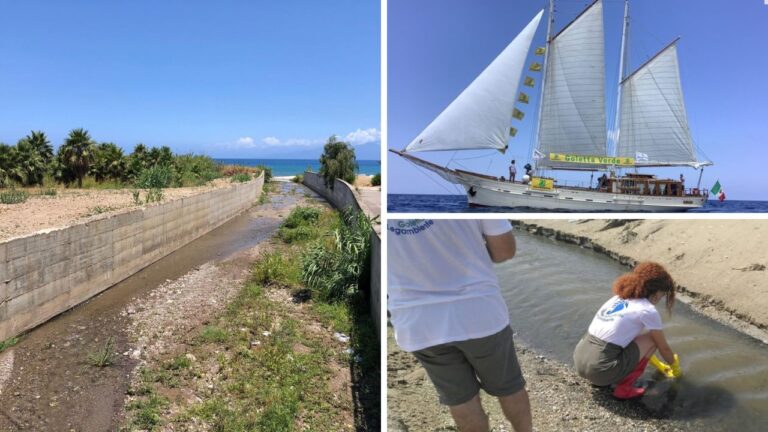 Mare, i dati di Goletta verde: nel Vibonese 3 punti su 4 “fortemente inquinati”. Ma sono alla foce dei fiumi. E c’è anche il Sant’Anna