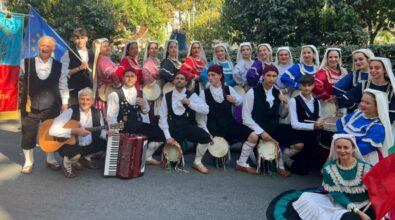 Suoni, colori e tradizioni: il gruppo folk città di Vibo tra i protagonisti dell’Europeade in terra sarda -Video