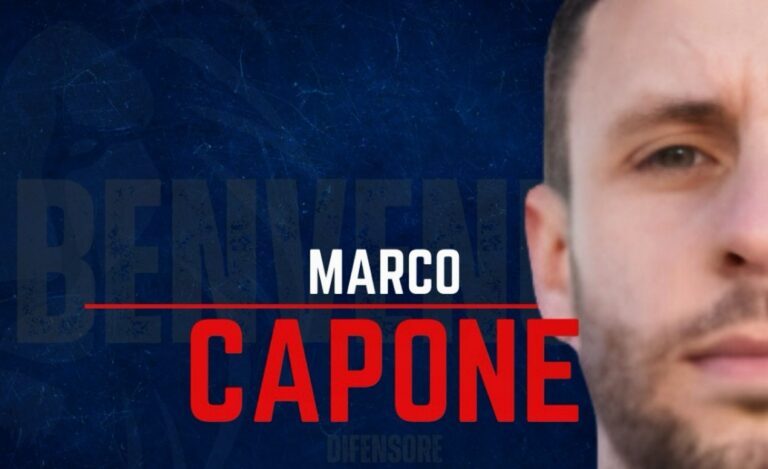 Nuovo colpo di mercato per la Vibonese: ufficiale l’arrivo del difensore centrale Andrea Capone