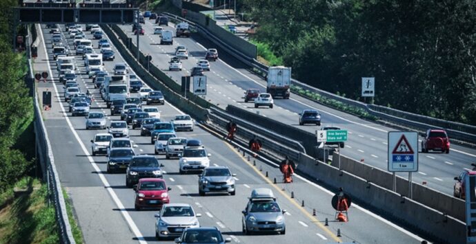 Controesodo da bollino rosso sull’A2: nel Vibonese registrati 48.000 transiti