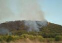 Incendio sulla collina che sovrasta Parghelia, in fiamme diversi ettari di macchia mediterranea e case evacuate