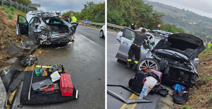 Incidente a Pizzo, tre feriti tra cui una bambina