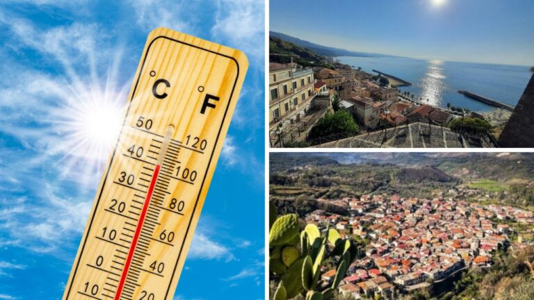 Meteo Vibonese: il caldo africano non molla, oggi il picco di questa ondata. Temperature in aumento lungo le coste e nelle aree interne