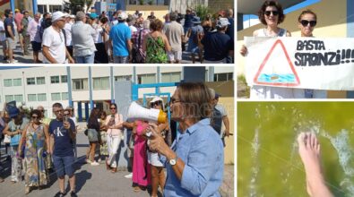 Mare verde, a Pizzo la protesta scende in strada: «Estate rovinata e turisti in fuga, chi inquina deve andare in galera» – VIDEO