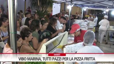 Vibo Marina, tutti pazzi per la pizza fritta: boom di presenze all’undicesima edizione della Sagra – Video