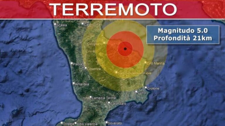 Terremoto in Calabria, notte di paura dopo la scossa di magnitudo 5. Occhiuto: «Niente danni, ma sopralluoghi ancora in corso»