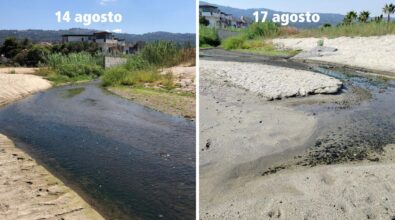 Miracolo! Stamattina il torrente Sant’Anna è (quasi) in secca, a 24 ore dall’apertura di un fascicolo in Procura