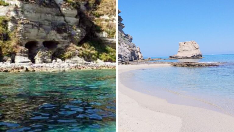 Tesori di Tropea, il fascino nascosto dello Scoglio del sapone e della spiaggia degli Occhiali